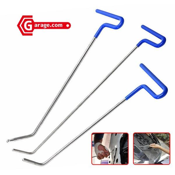 3pc DIYペイントレスデントプーラー 鈑金リペアツール 凹みリペア