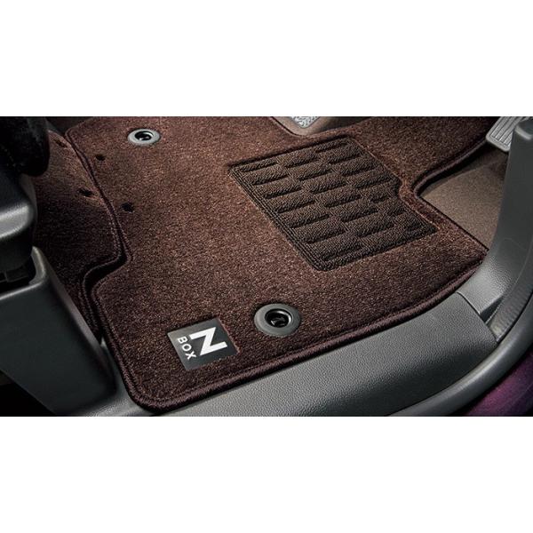 N-BOX用純正フロアマット  デザインタイプ バーガンディ 価格高いタイプ garageidea_08p16-tta-020a