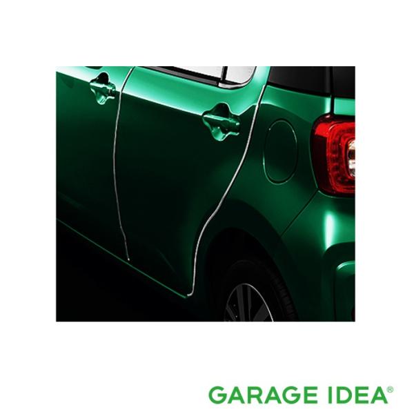TOYOTA トヨタ 純正 アクセサリー PASSO パッソドアエッジプロテクター （メッキ調） 1台分 08174-B1010  M700A　M710A パー