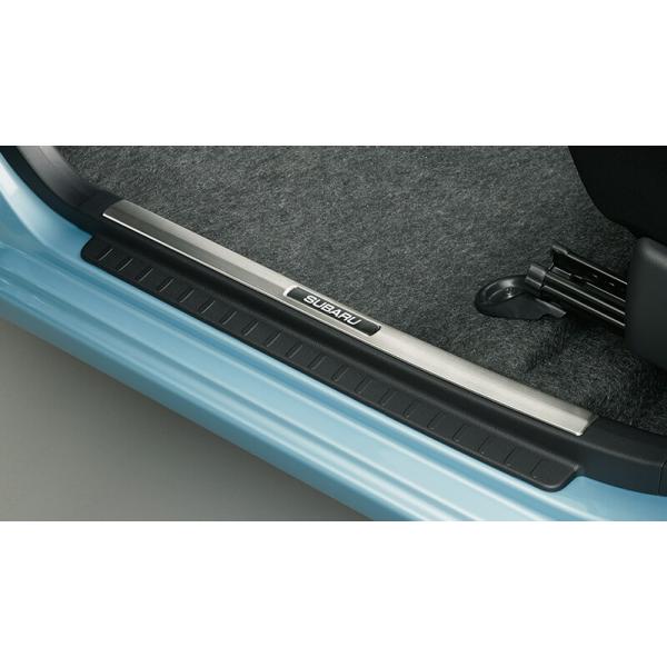 SUBARU スバル 純正 アクセサリー パーツ PLEOPLUS プレオプラス サイドシルプレート(フロント) 08260F2028 LA350F LA360