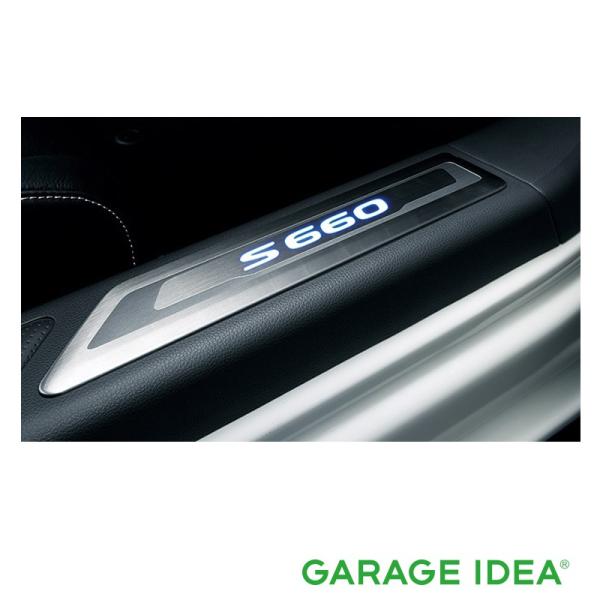 HONDAホンダ S660サイドステップガーニッシュ 08E12-TDJ-000 garageidea_s660-08e12-tdj-000