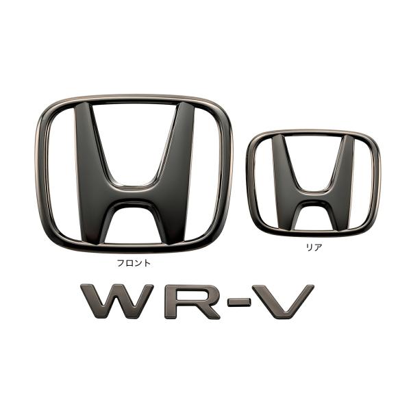 ホンダ（HONDA） 純正 アクセサリー パーツ WR-V ブラックエンブレム