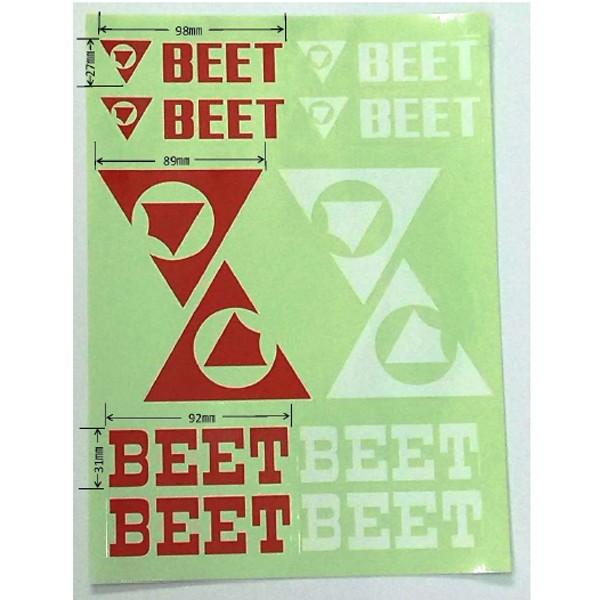 BEET ビート  ステッカーシート ステッカー 0710-BTS-A4 A4サイズ