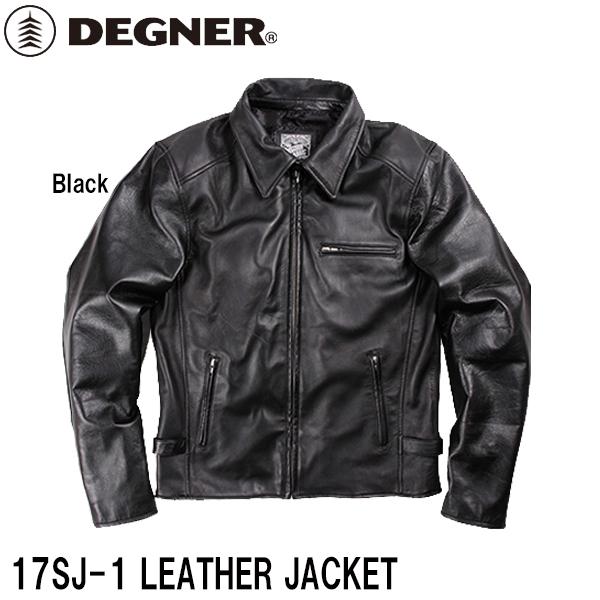 DEGNER 17SJ-1 U[WPbg LEATHER JACKET fOi[