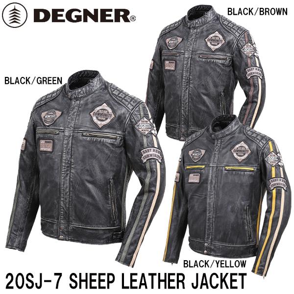 DEGNER 20SJ-7 V[vU[WPbg SHEEP LEATHER fOi[