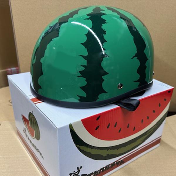 数量限定！　送料込　スイカ　すいか　ヘルメット　半キャップ　リード工業　TL01 数量限定送料無料リード工業TL01スイカすいかヘルメット半キャップ