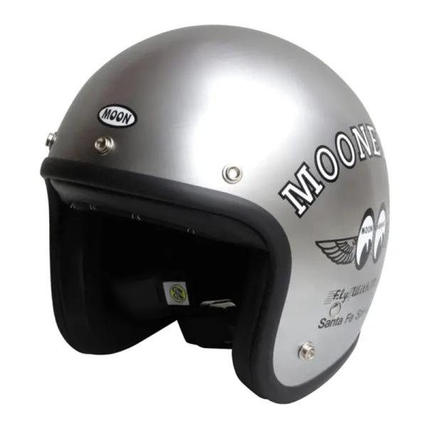 MOONEYES MOONEYES OMH-029 Fly with MOON ジェットヘルメット METAL