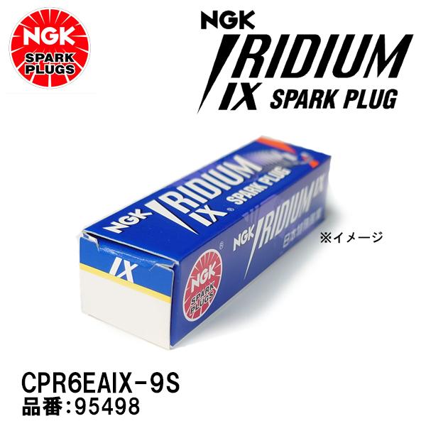 NGK �C���W�E��IX�v���O CPR6EAIX-9S 2�֎� �o�C�N�p�X�p�[�N�v���O 95498 IRIDIUM IX SPARK PLUG