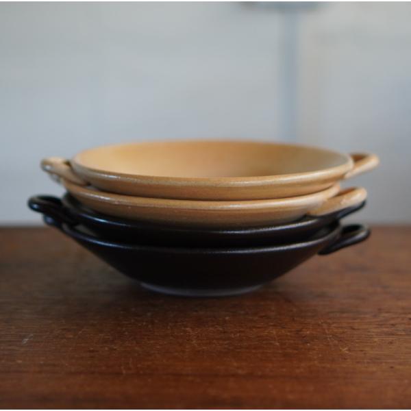 耐熱皿 グリルプレート 手付きプレート オルノ  両手   耐熱陶板 おしゃれ シンプル 直火 オーブン レンジ フォースマーケット