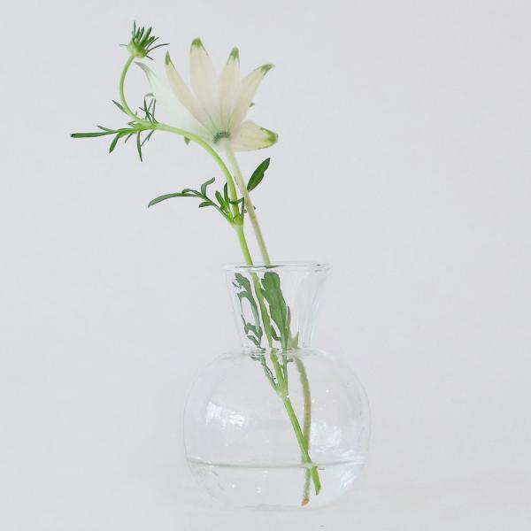 フラワーベース 花瓶 一輪挿し ガラス  ワイズライン  グルナード シンプル リューズガラス