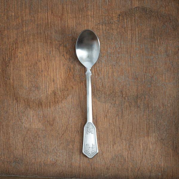 ティースプーン デザートスプーン TB CUTLERY 鳥 花 エンブレム 日本製 クリックポスト同梱可能