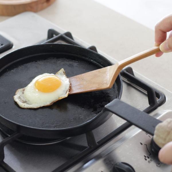 ことこと 返しへら フライ返し ターナー 木べら 木製 チーク クリックポスト同梱可能