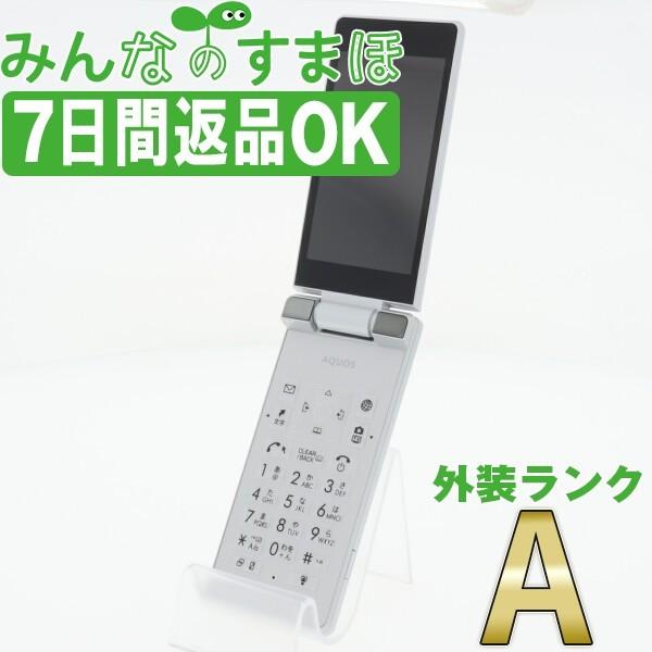 SHARP（シャープ） 7日間返品OK SIMフリー 504SH AQUOS ケータイ