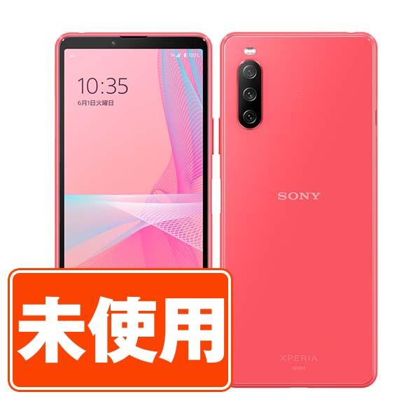 SONY A102SO Xperia ピンク 本体 動作確認済み Xperia 新古品 A102SO 10 III ピンク ワイモバイル スマホ 本体 あす