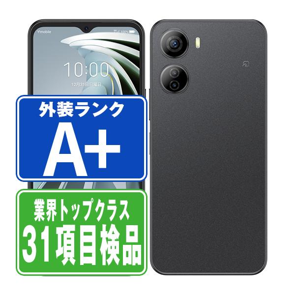 A302ZT Libero 5G IV ブラック SIMフリー ワイモバイル 中古 スマホ
