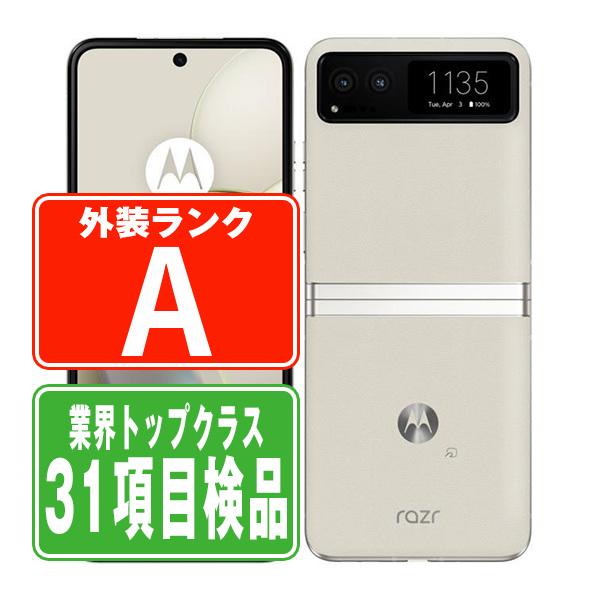 motorola（モトローラ） A303MO motorola razr 40s バニラ