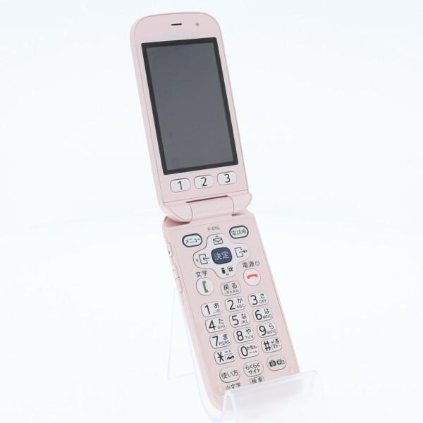 Docomo F 01g らくらくホンベーシック4 ピンク ガラケー 本体 中古 保証あり 白ロム C ランク 携帯電話本体 携帯電話 白ロム あすつく対応 13 F01g056 携帯市場