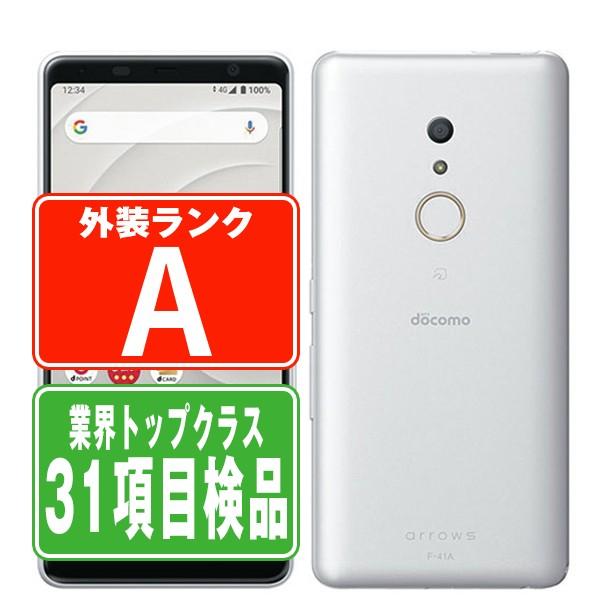 富士通 - 【中古】 F-41A arrows Be4 ホワイト SIMフリー 本体 ドコモ Aランク スマホ  【送料無料】 f41aw8mtm 富士通 F-41A arrows Be4 ホワイト SIMフリー ドコモ 中古
