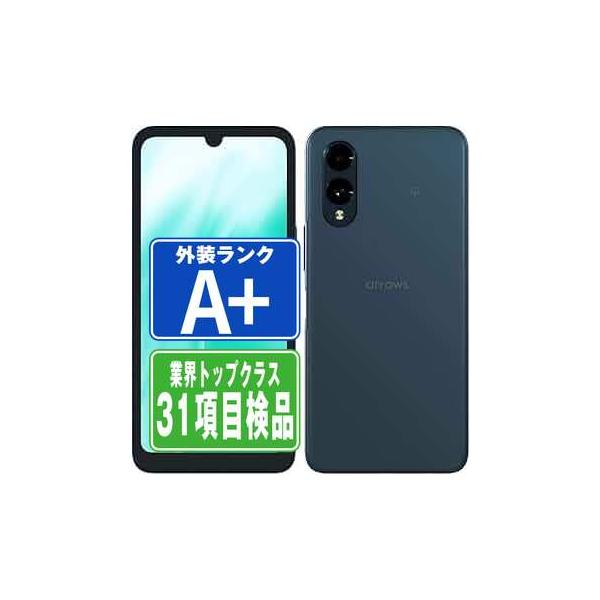 富士通（FUJITSU） FCG02 arrows We2 ネイビーグリーン SIMフリー au