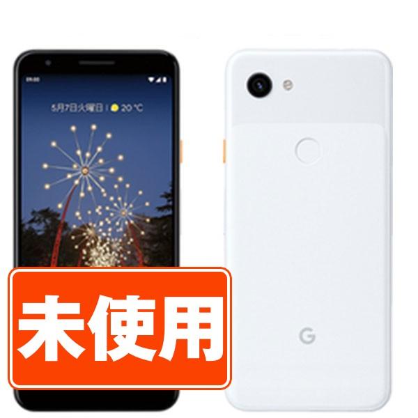 NTTdocomo - 「おまけ付き！」Google Pixel3a white 新古品 Google Pixel3a Clearly White SIMフリー ドコモ スマホ