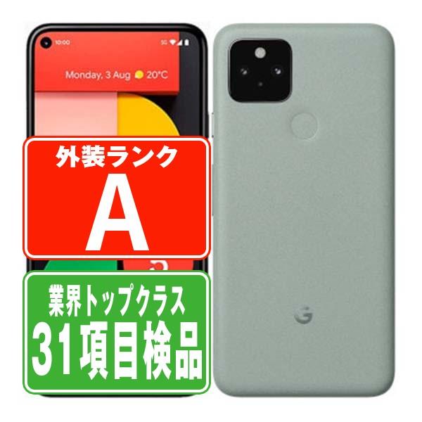 Google Pixel5 ソータセージ SIMフリー au 中古 スマホ 本体 美品 7 