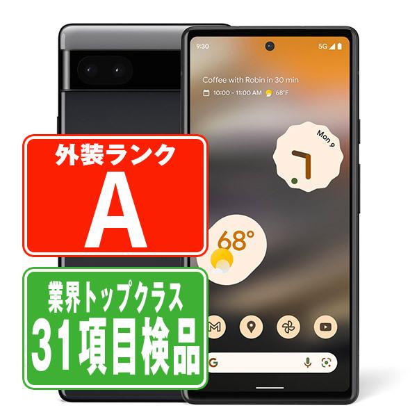 Google Pixel Pixel6a Charcoal SIMフリー ソフトバンク 中古 スマホ 