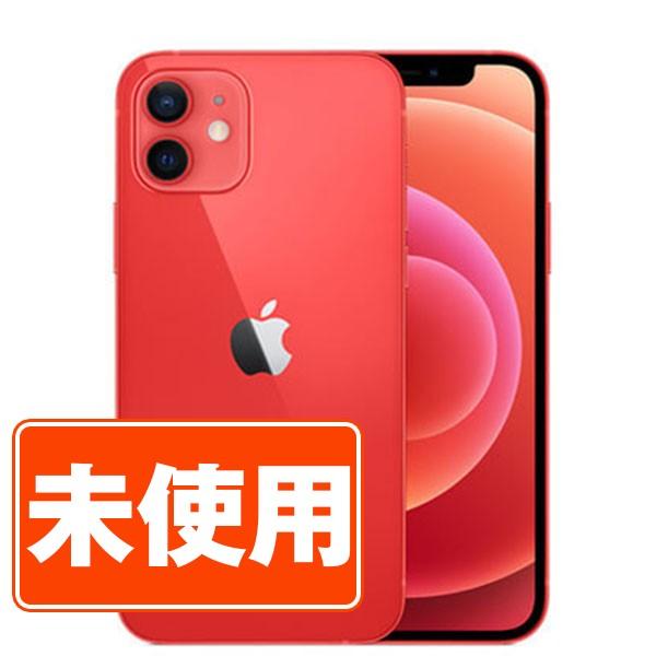 新品 未使用 iPhone12 mini 64GB RED SIMフリー 本体 スマホ あすつく ip12mmtm1246