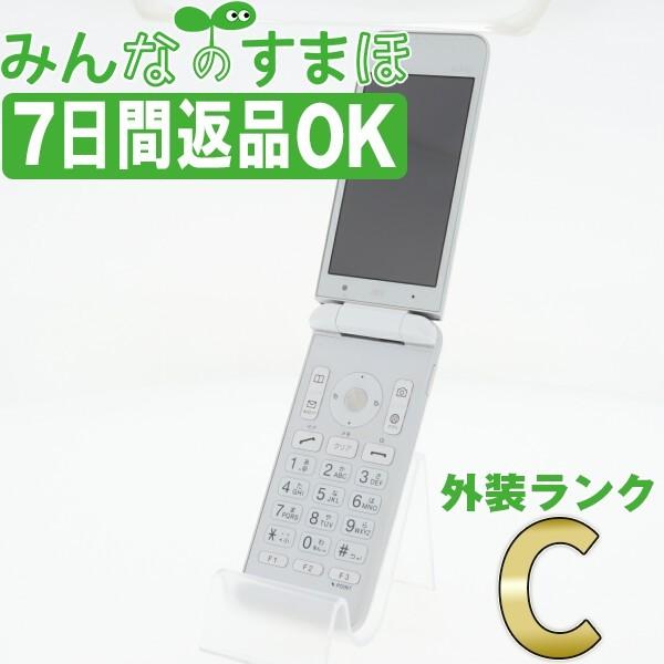 KYOCERA 7日間返品OK SIMフリー KYF37 GRATINA ホワイト 中古 本体