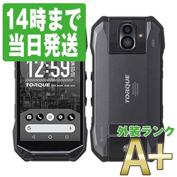 KYOCERA KYV46 TORQUE G04 ブラック au SIMフリー 中古 スマホ