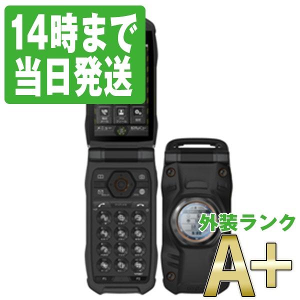 GzOne TYPE_XXKYY31 ソリッドブラック ガラケー