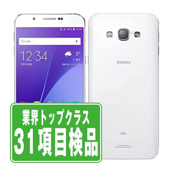 au Galaxy SCV32 A8 美品 スマホ Amazon.co.jp: au Galaxy A8 SCV32 32GB [ホワイト] 白ロム