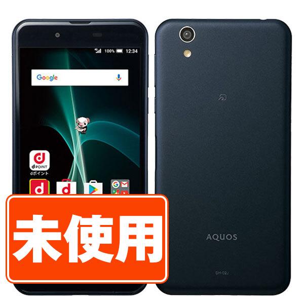 NTTdocomo - docomo SH-02J AQUOS EVER ブラック4台　ドコモスマホ AQUOS 新品 未使用 SH-02J EVER Navy Black SIMフリー ドコモ