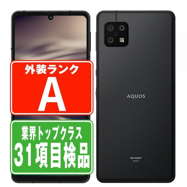 SHARP - 【中古】 SHG07 AQUOS sense6s ブラック SIMフリー 本体 au Aランク スマホ シャープ  【送料無料】 shg07bk8mtm AQUOS SHG07 sense6s ブラック SIMフリー au 中古 スマホ 本体