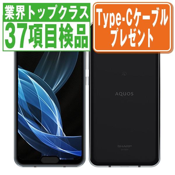 AQUOS R2 compact SH-M09 ピュアブラック SIMフリー 中古 スマホ 本体