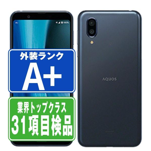 SHARP AQUOS sense3 plus SH-M11 ムーンブルー SIMフリー 中古