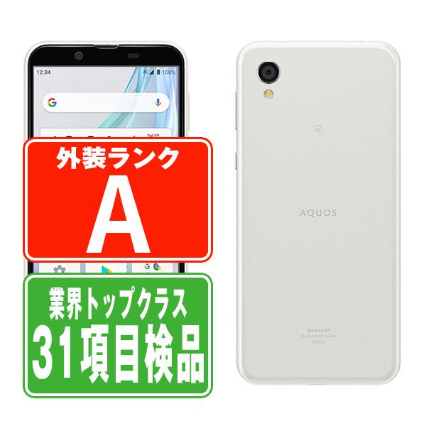 AQUOS scense2 SHV43 中古 AQUOS SHV43 sense2 かんたん クリアホワイト SIMフリー au 中古
