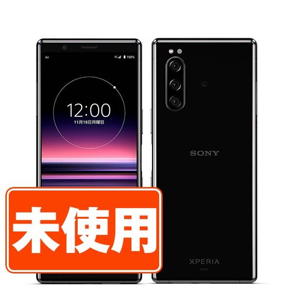 Xperia 新品 未使用 SOV41 5 ブラック SIMフリー au スマホ 本体