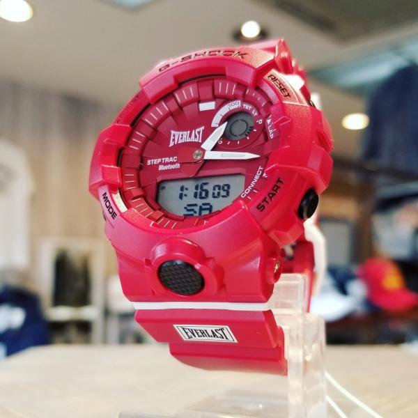 時計 G-SHOCK G-SQUAD EVERLAST GBA-800EL-4AJR G-SHOCK 限定 GBA-800EL-4AJR 腕時計 カシオ CASIO ジーショック