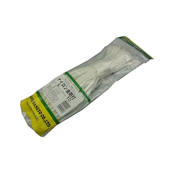 【特徴】復元性が良く、衝撃に強いです。【用途】荷物の固定・梱包用。【仕様】●サイズ(約)：太さ5mm×長さ10m。●使用目安：約30kg。【材質】●ナイロン。