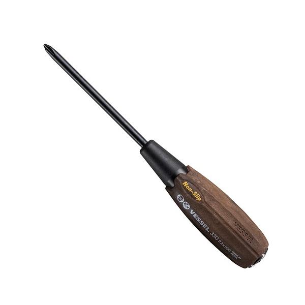 ベッセル  ウッディ貫通ドライバー  B-330 +2X100