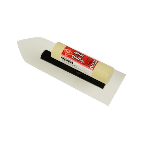 赤長  珪藻土用仕上鏝  180MM