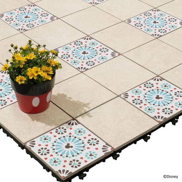 タイル ジョイント 簡単 ディズニー Disneyzone タカショー 敷くだけタイル Meets ミッキーマウス サークル 4枚セット A Buyee Buyee Japanese Proxy Service Buy From Japan Bot Online