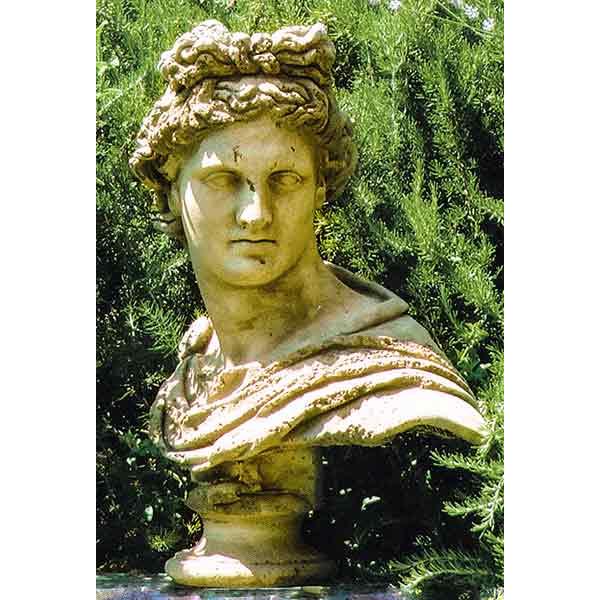 数量限定 イタリア製人物像 ガーデン オーナメント 胸像 アポロ クラシック Italgarden Cod 14 4105 イタルガーデン社 石像 人気ブランド Seasonarians Co Uk