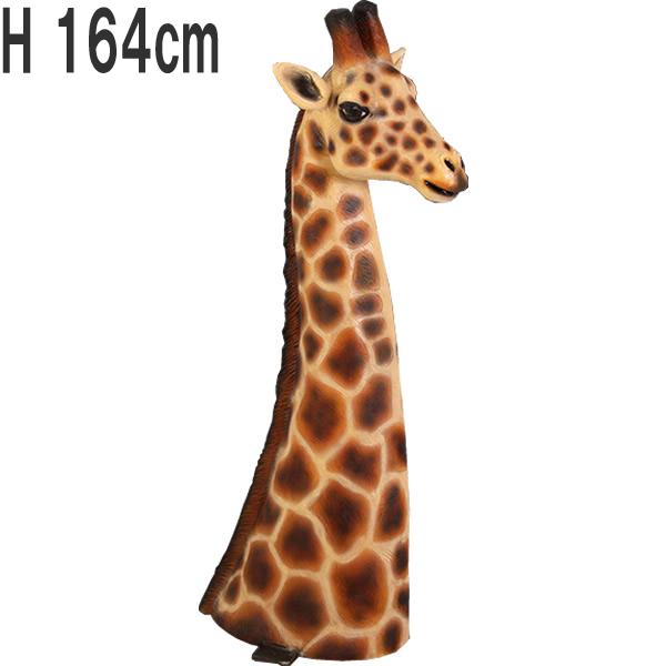 キリンの頭部 実物大 きりん 首 リアル アニマル 頭 顔 アート 大きい