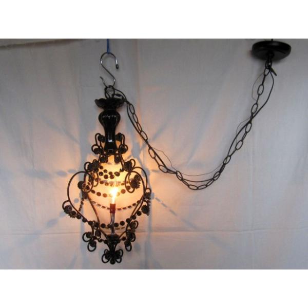 シャンデリア ブラック 照明 展示品特別販売 : ガーデンアート増