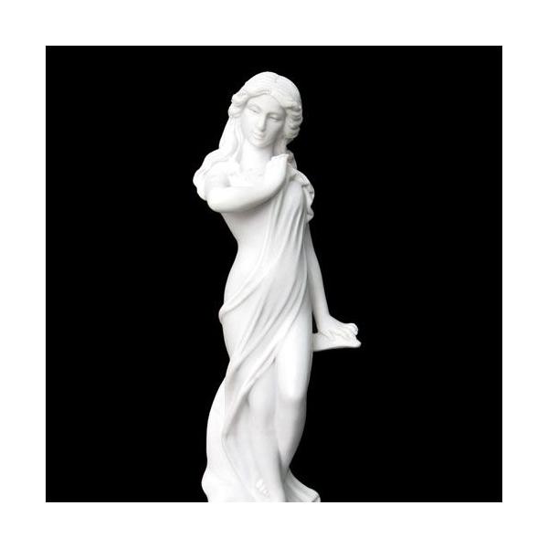 大理石彫刻 石像 月の女神 (60) 女性像 インテリア ヴィーナス像 全高