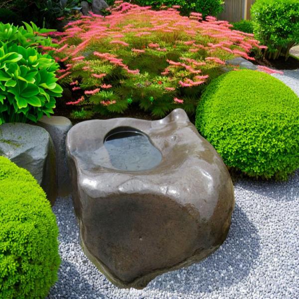 手水鉢 水鉢 たまり石 天然石 庭石 つくばい 溜まり石 景石 蹲