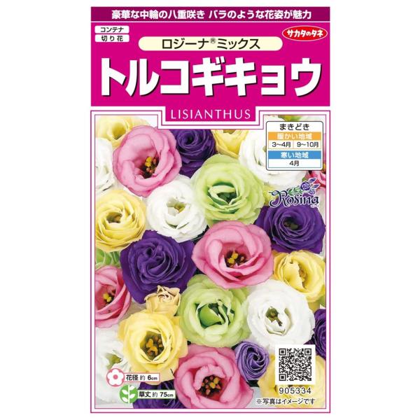 サカタのタネが世界に誇る品種のひとつで、2005年度グッドデザイン賞を受賞しました。バラと間違えてしまうほど整った中輪で八重の花形と美しい色調が魅力的です。 雨のあたらないところでのコンテナ植えに適します。