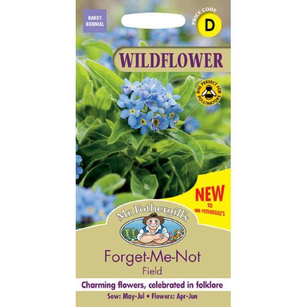 種子】Mr.Fothergill's Seeds WILDFLOWER Forget-Me-Not Field