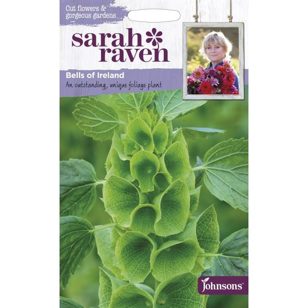 種子 Johnsons Seeds Sarah Raven Cut flowers &amp; gorgeous gardens Bells of Ireland サラ・レイブン ベルズ・オブ・アイルランド ジョンソンズシード